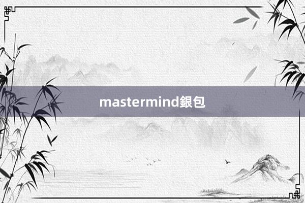 mastermind銀包