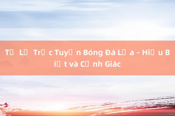 Tỷ Lệ Trực Tuyến Bóng Đá Lừa – Hiểu Biết và Cảnh Giác