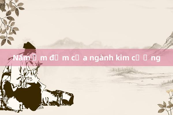 Năm ảm đạm của ngành kim cương