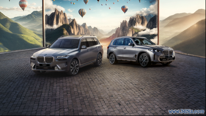 Bộ đôi BMW X7 và X5. Ảnh: Thaco Auto